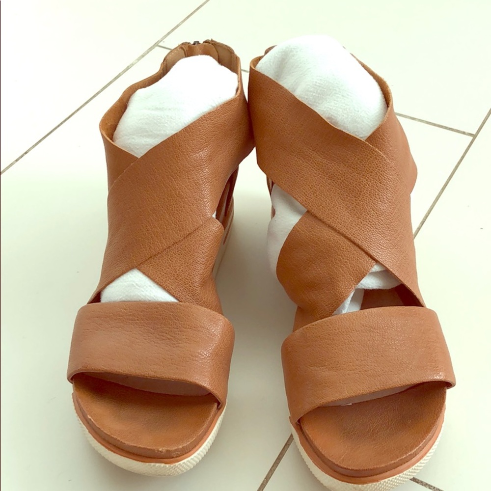 Eileen Fisher Sport Leather Sandals